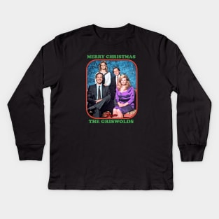 Christmas Vacation The Griswolds Kids Long Sleeve T-Shirt